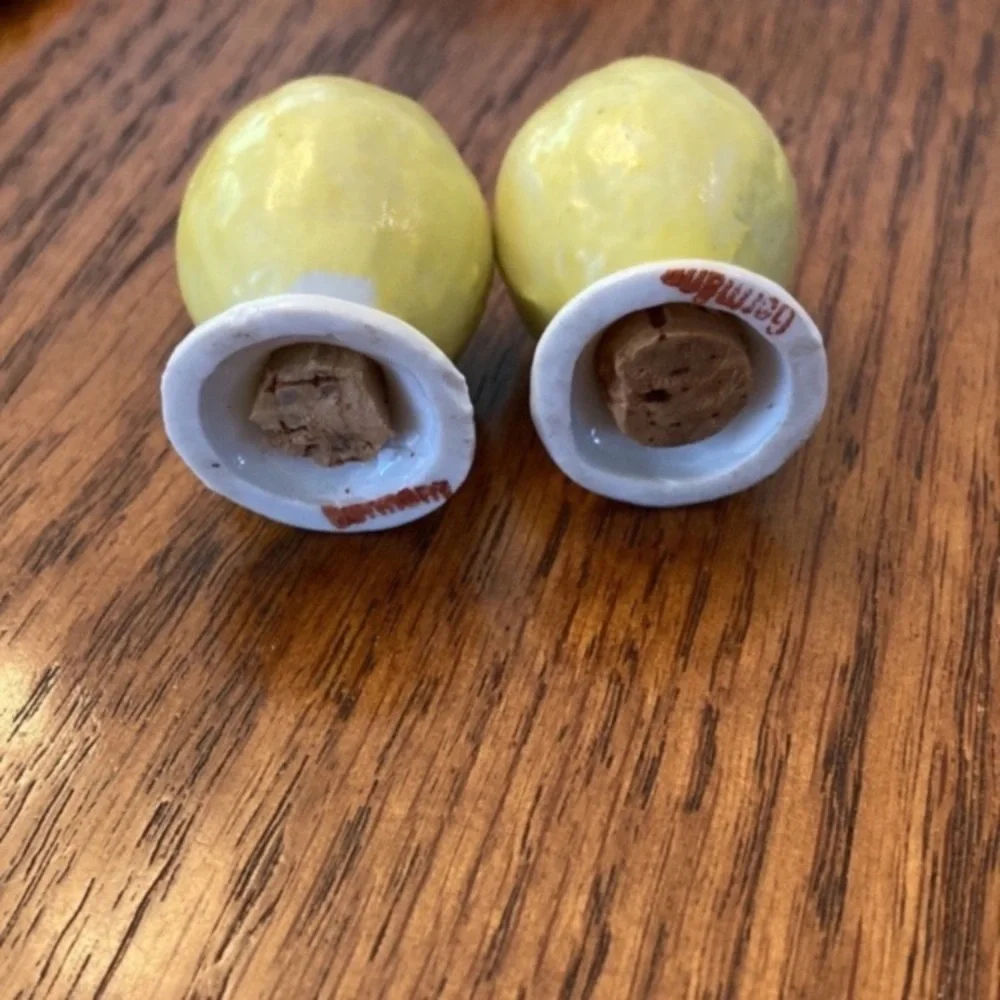 Lemon Salt and Pepper Shakers